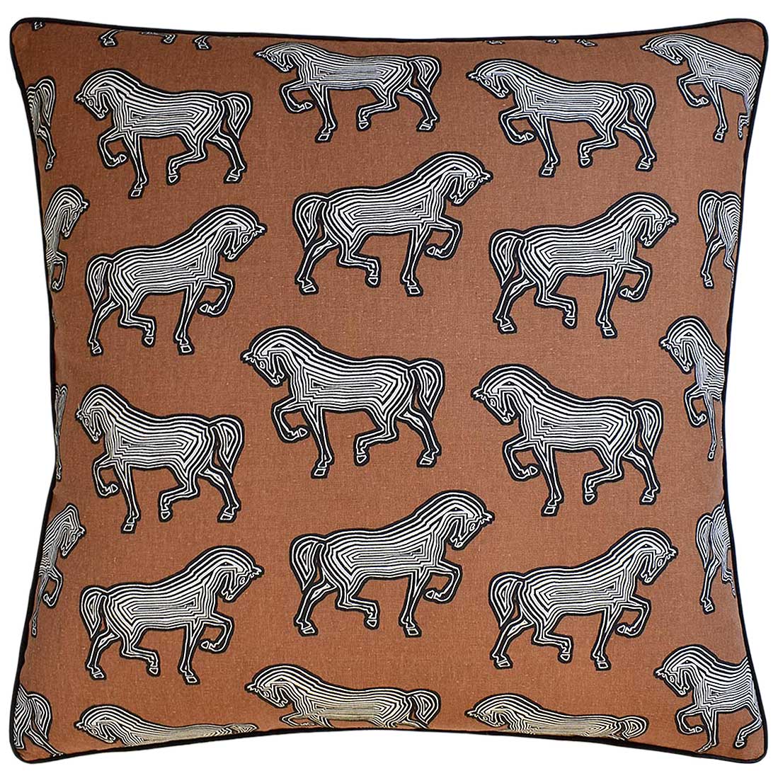 Faubourg Pillow in Brown
