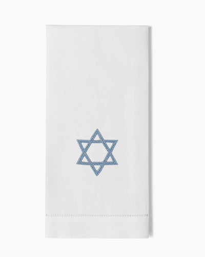 Star of David Hand Towels, Set of Two