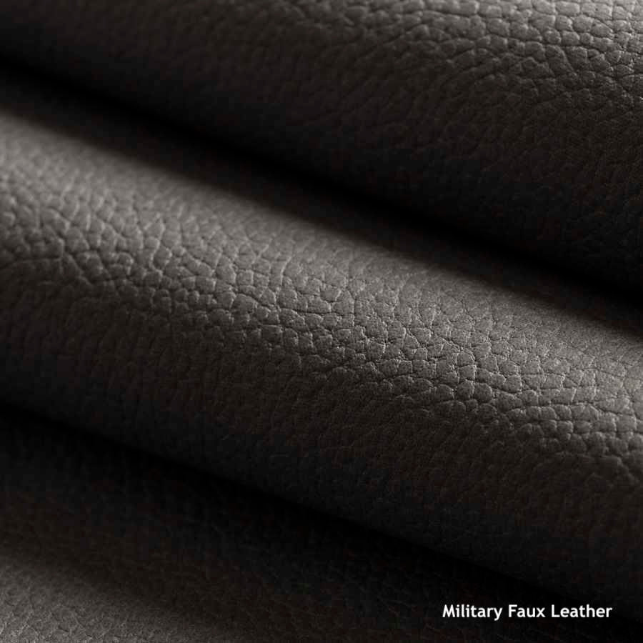 Military Faux Leather Sample