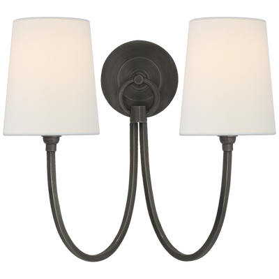 Reed Double Sconce