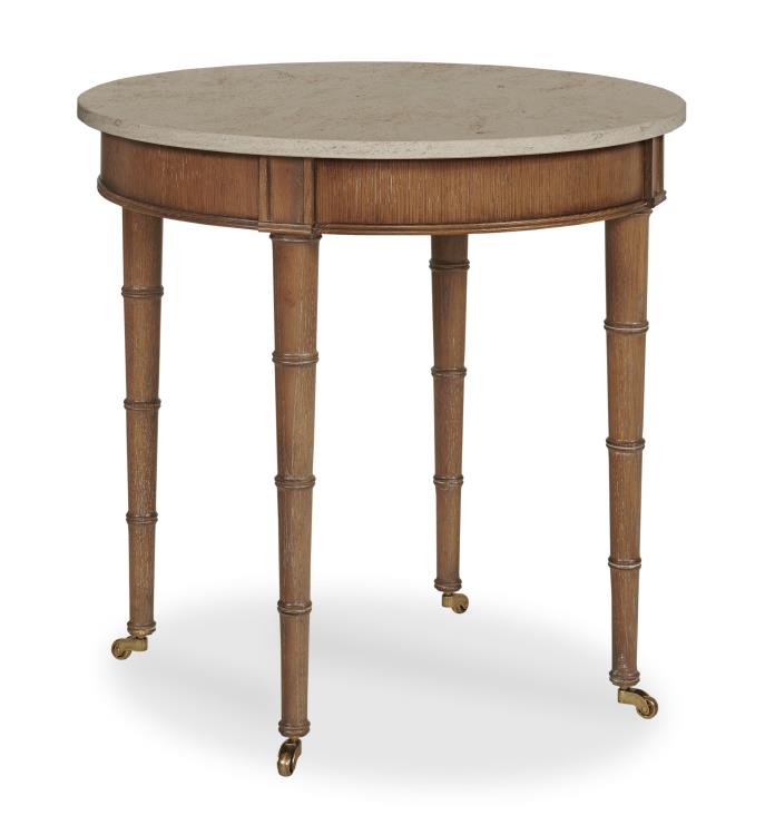 Sydney Side Table With Stone Top