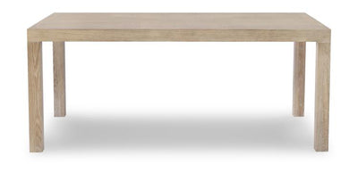 Parsons Oak Dining Table