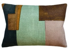 District Pillow in Tobacco