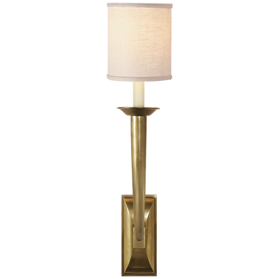 French Deco Horn Sconce