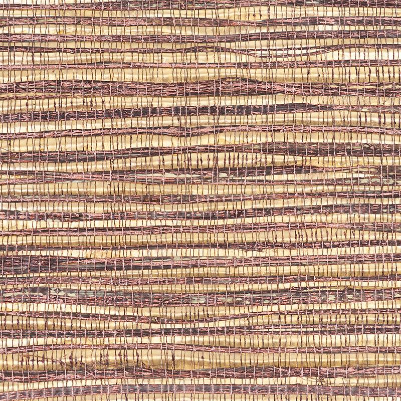 Metallized Flax Wallpaper