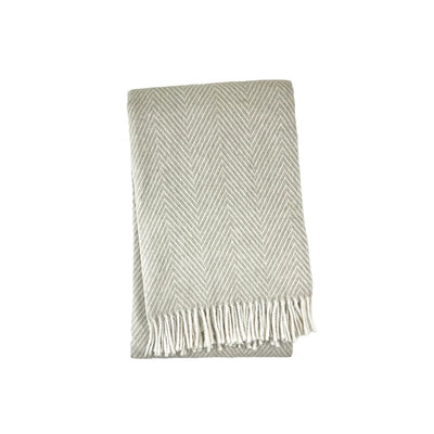 Herringbone Recycled Cotton Throw