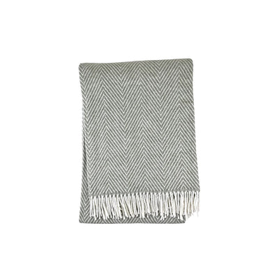 Herringbone Recycled Cotton Throw