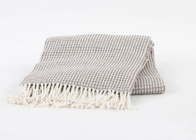 Waffle Weave Recycled Cotton Throw