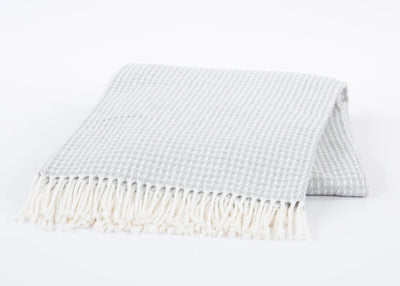 Waffle Weave Recycled Cotton Throw