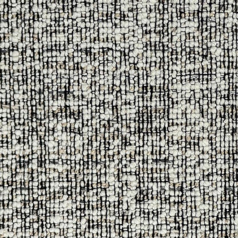 Black and White Tweed Sample