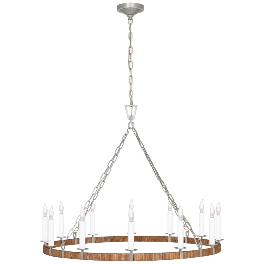 Darlana Large Wrapped Ring Chandelier