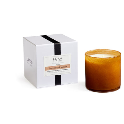 Amber Black Vanilla Candle-15.5 oz