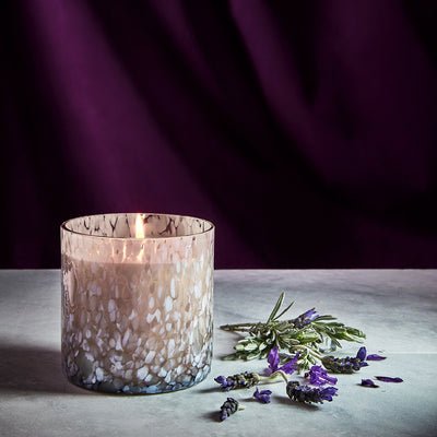 Lavender Flower Candle-15.5 oz