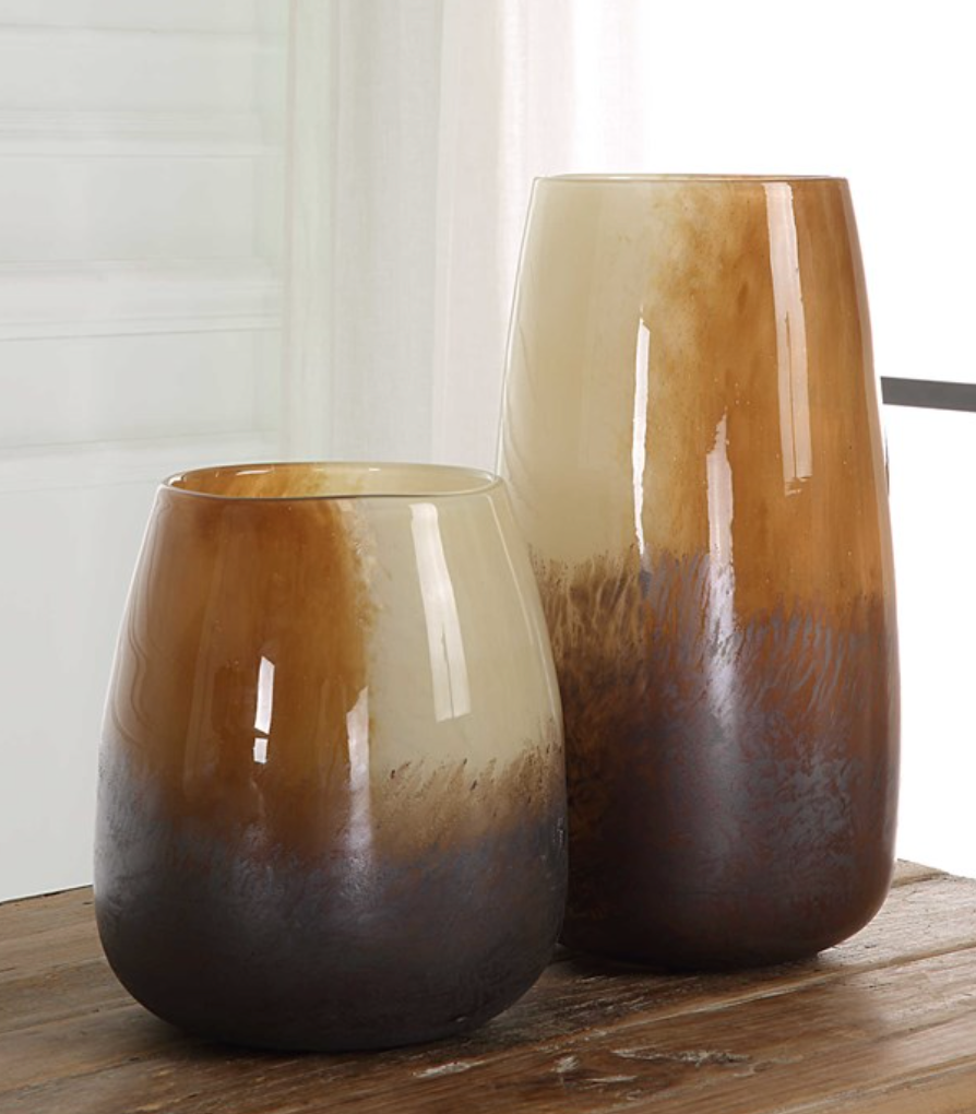 Desert Wind Vases, Set of Two