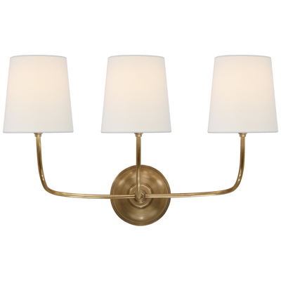 Vendome Triple Sconce