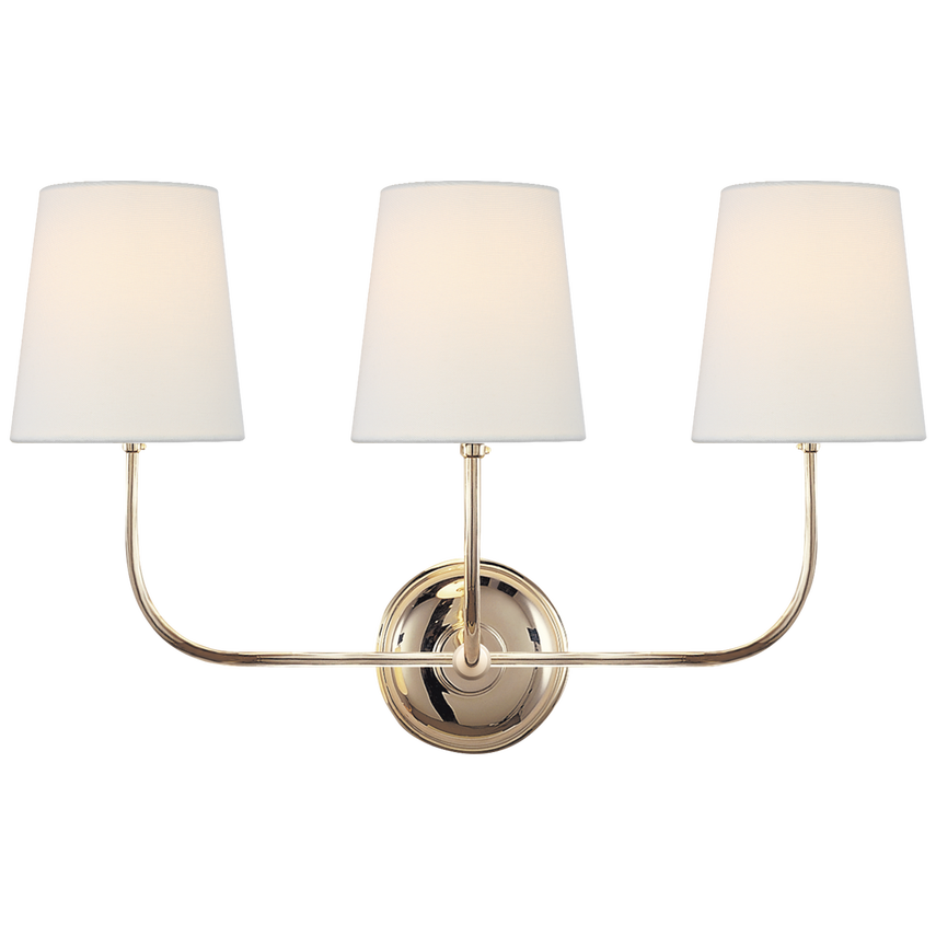 Vendome Triple Sconce