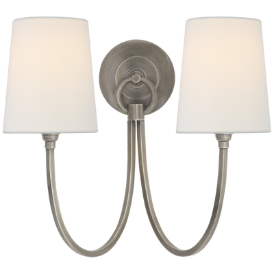 Reed Double Sconce