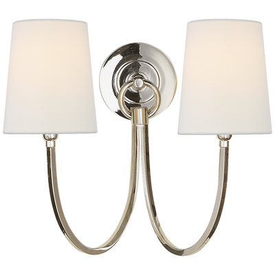 Reed Double Sconce