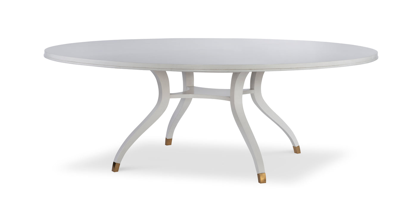 Simon 84" Round Dining Table