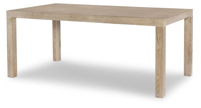 Parsons Oak Dining Table