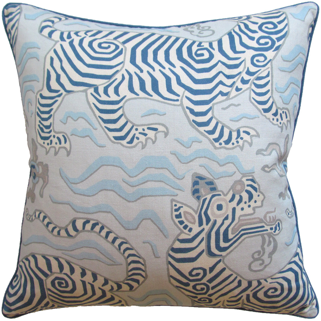 Tibet Pillow in Pale Blue