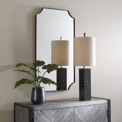 Lennox Mirror- Black