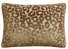 Wild Cat Pillow in Ginger