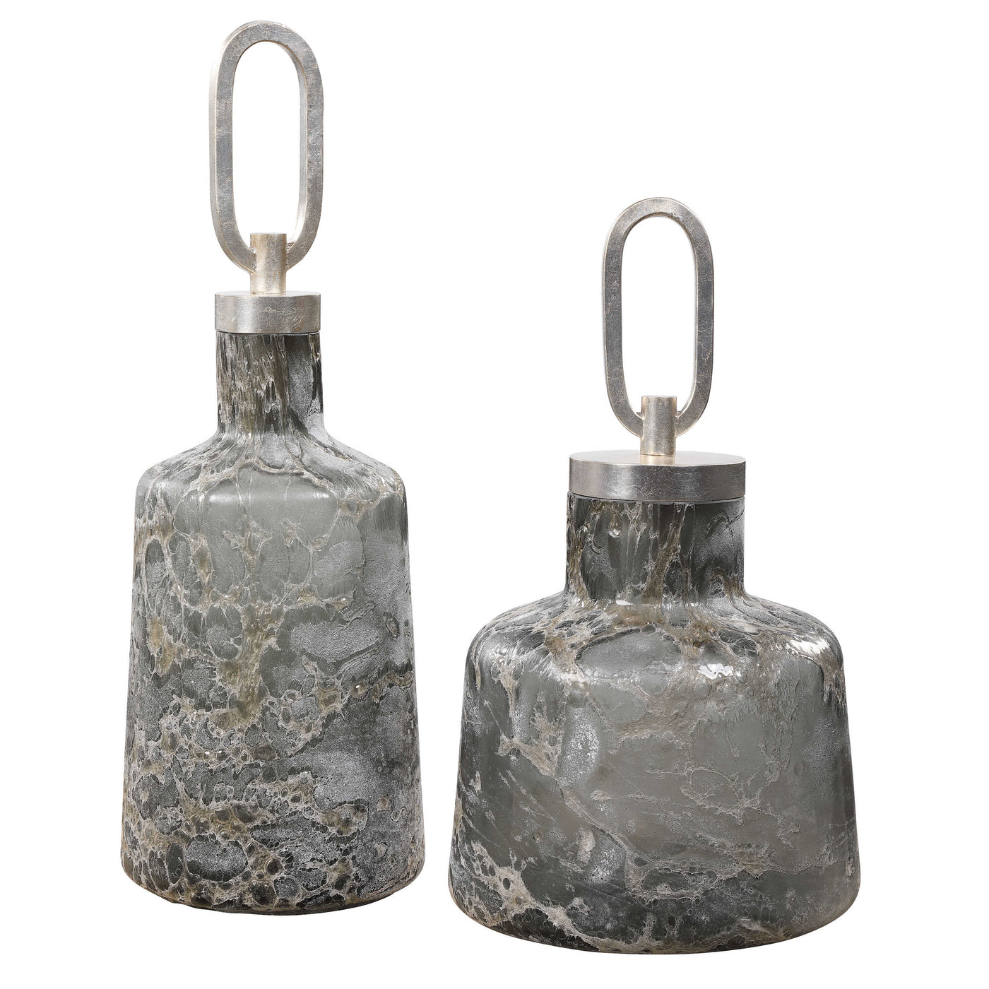 Storm Bottles, set of two