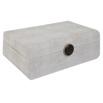 Faux Shagreen Box