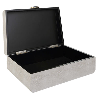 Faux Shagreen Box