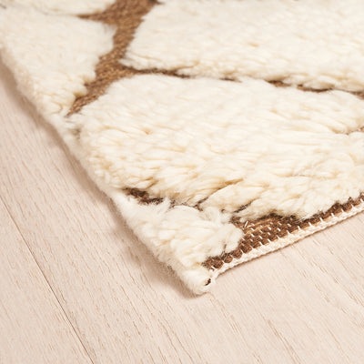 Zimba Rug- Ivory & Brown