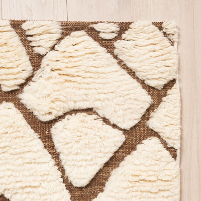 Zimba Rug- Ivory & Brown