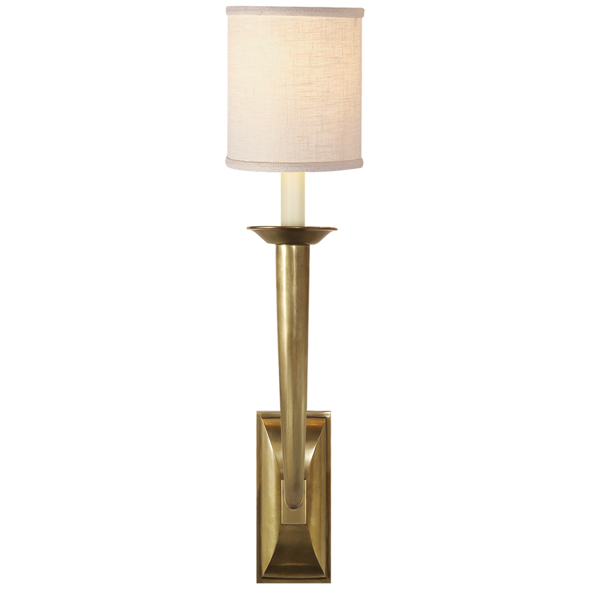 French Deco Horn Sconce