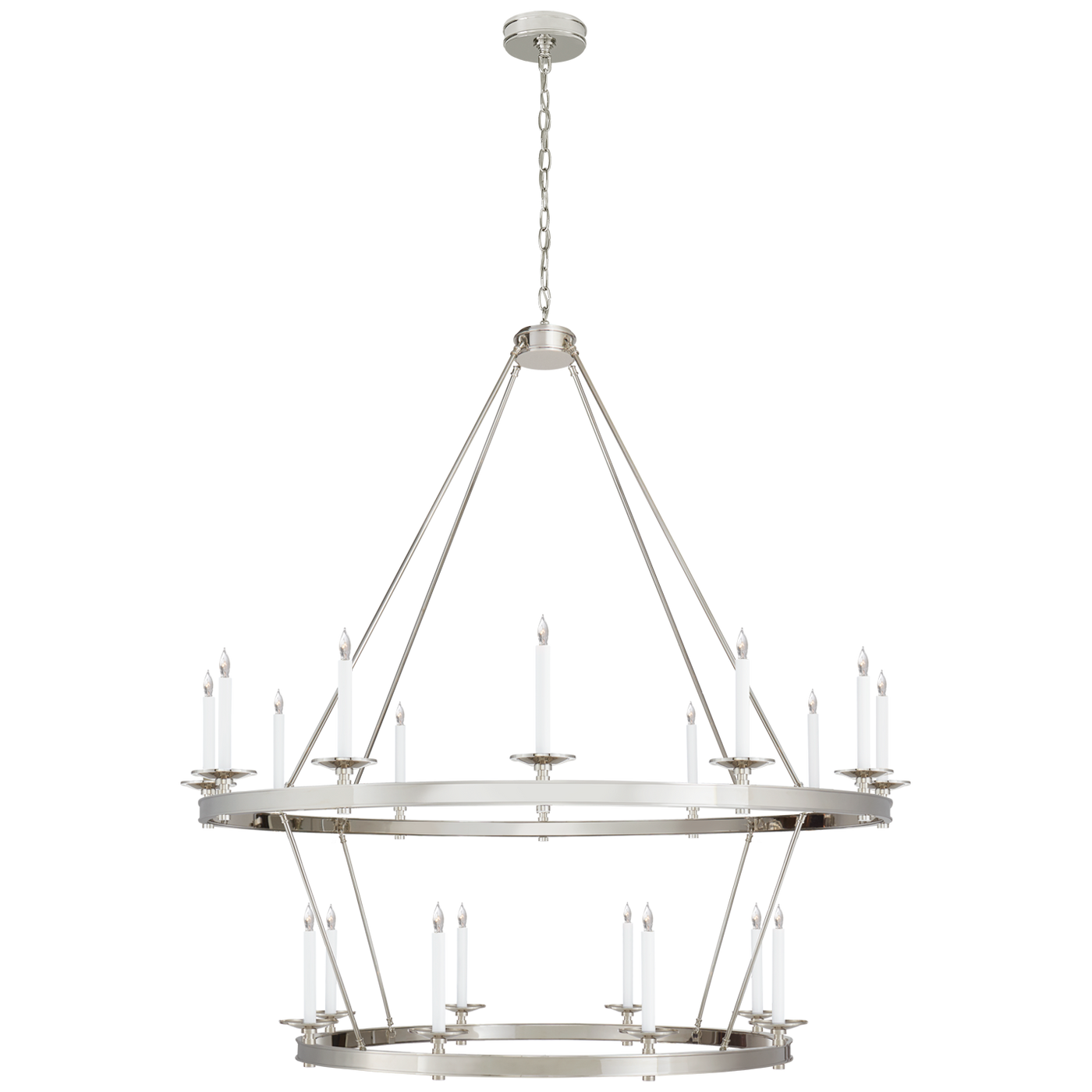 Launceton Grande Two Tiered Chandelier