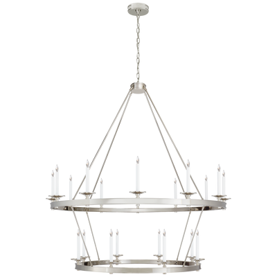 Launceton Grande Two Tiered Chandelier