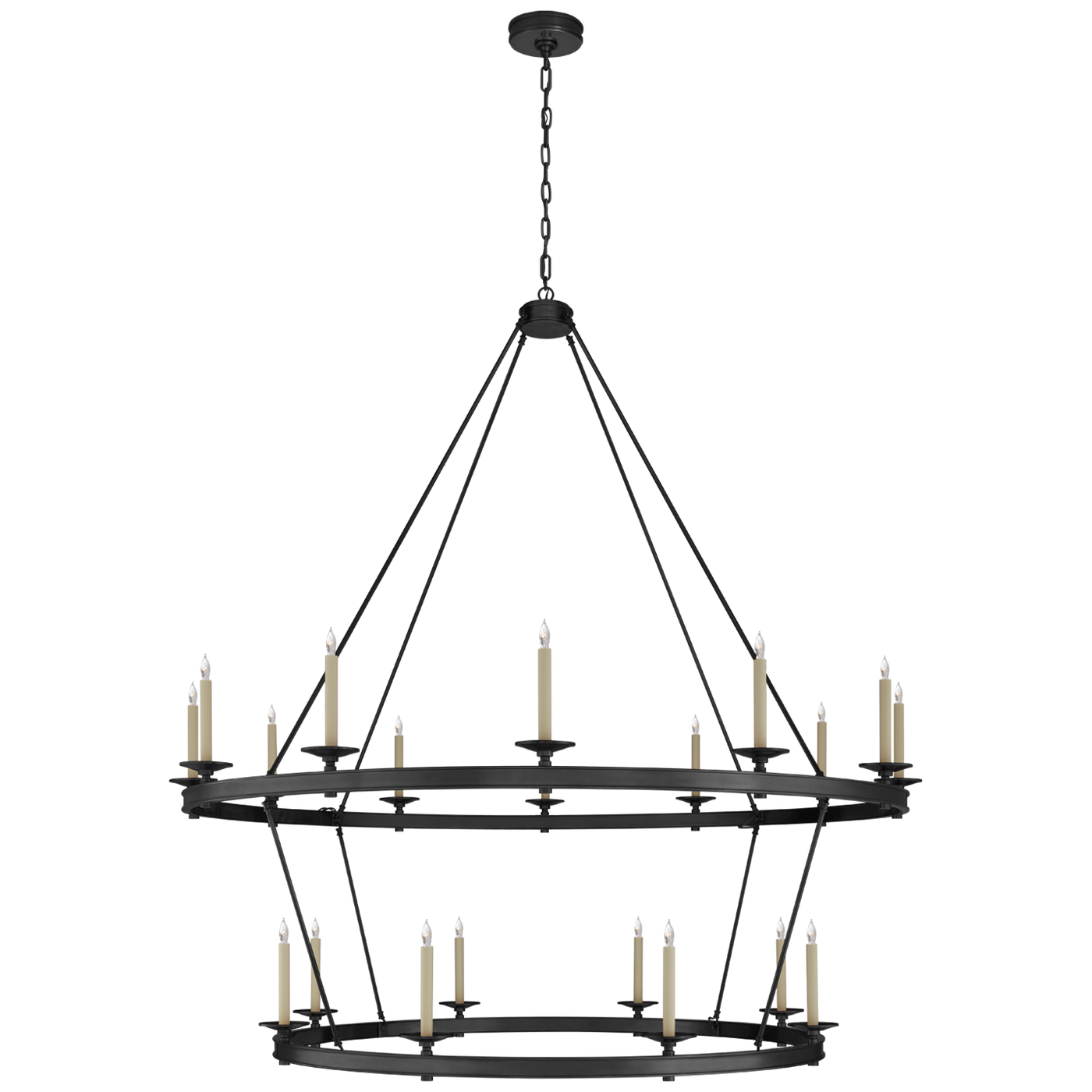 Launceton XXL Two Tiered Chandelier