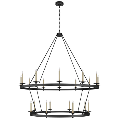 Launceton XXL Two Tiered Chandelier