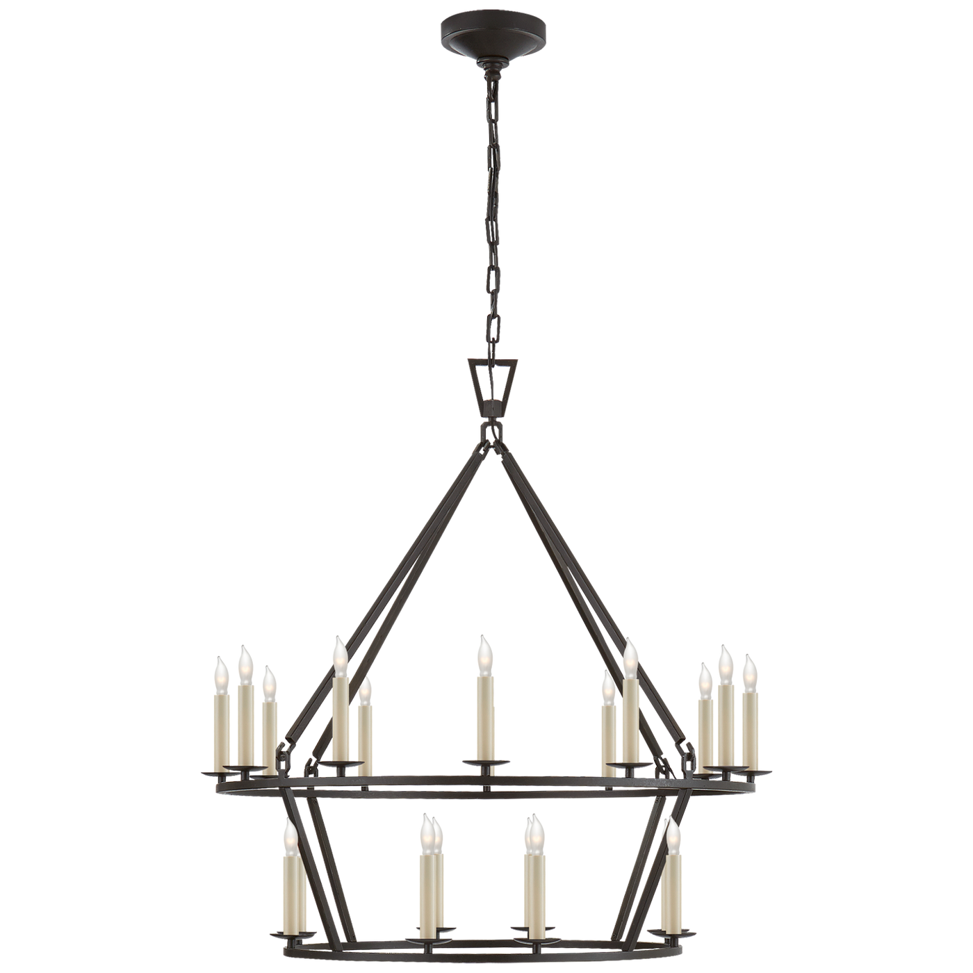 Darlana Medium Two-Tier Chandelier