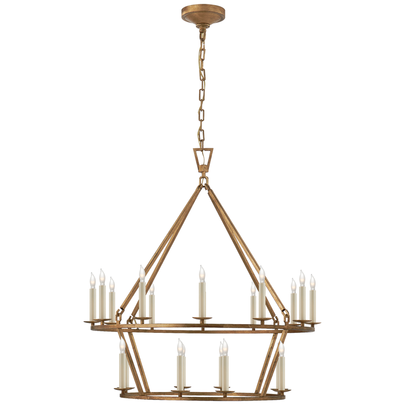 Darlana Medium Two-Tier Chandelier