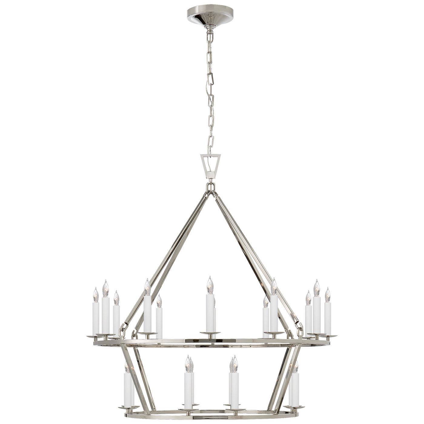 Darlana Medium Two-Tier Chandelier