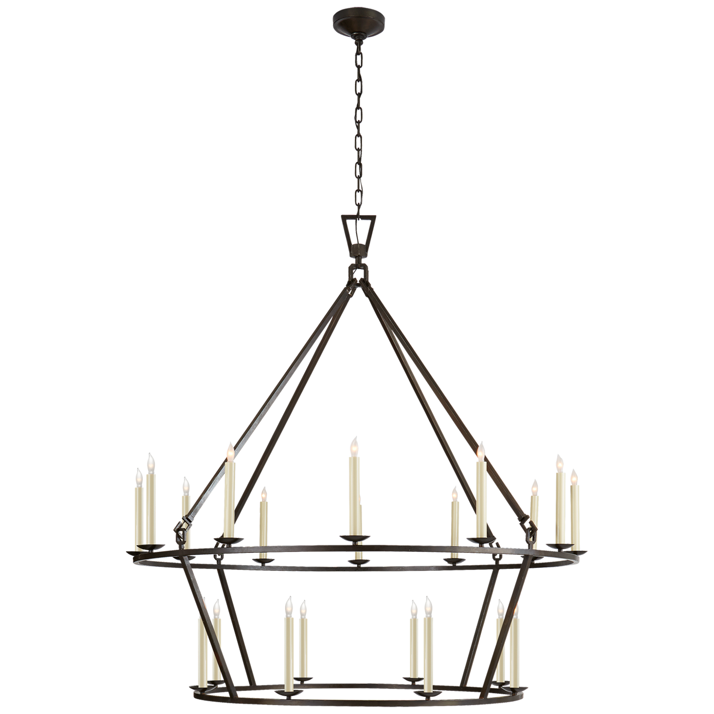 Darlana Extra Large Two-Tier Chandelier