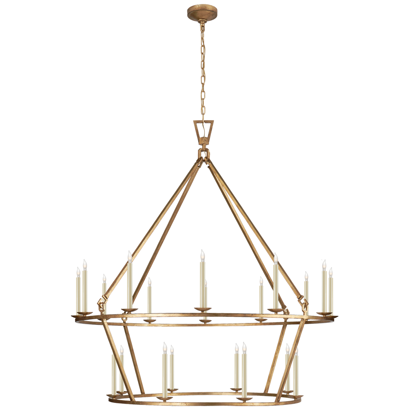 Darlana Extra Large Two-Tier Chandelier