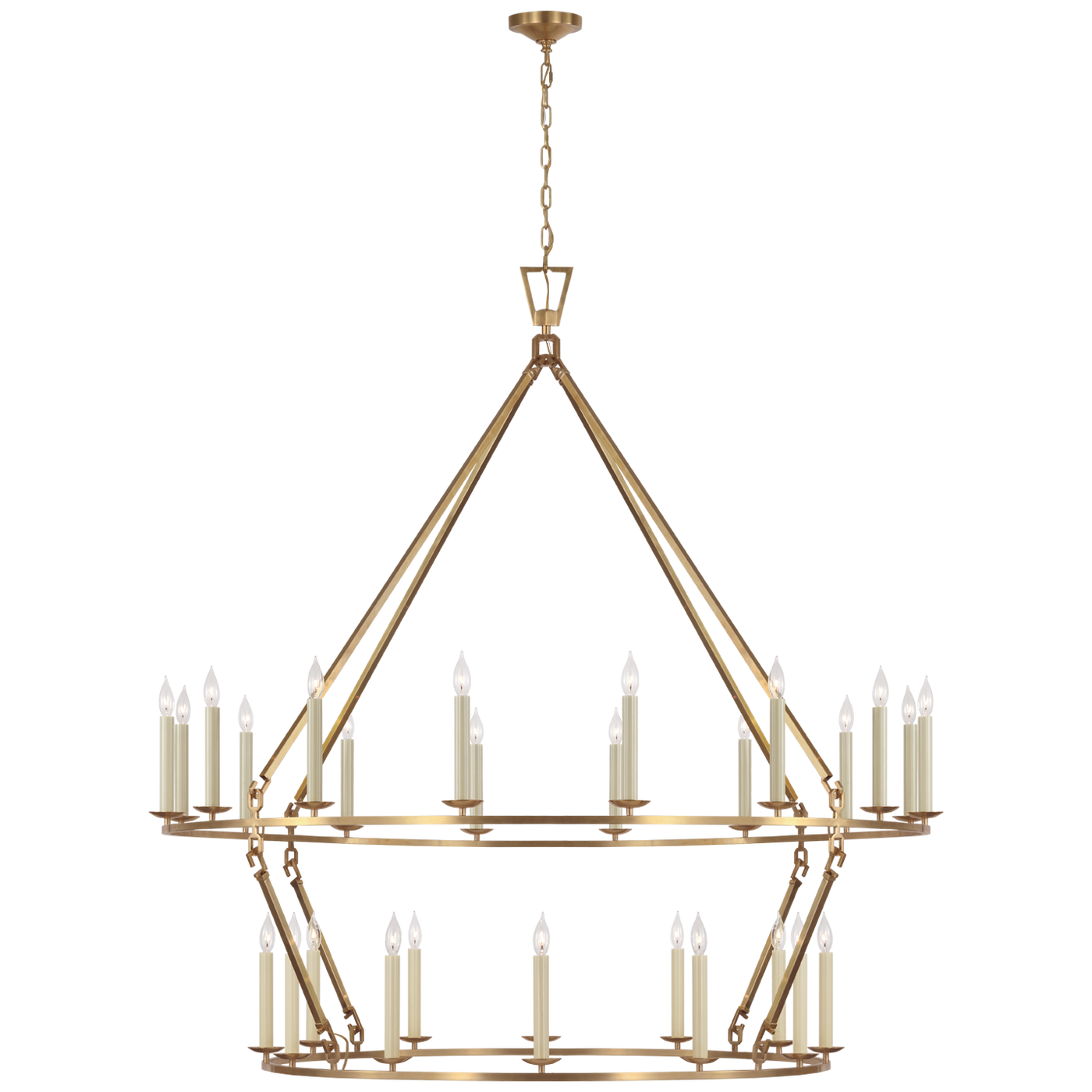 Darlana Oversized Two Tier Chandelier