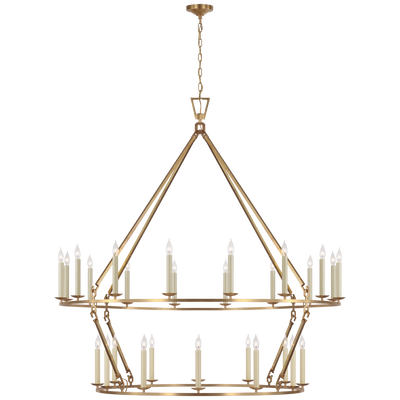 Darlana Oversized Two Tier Chandelier