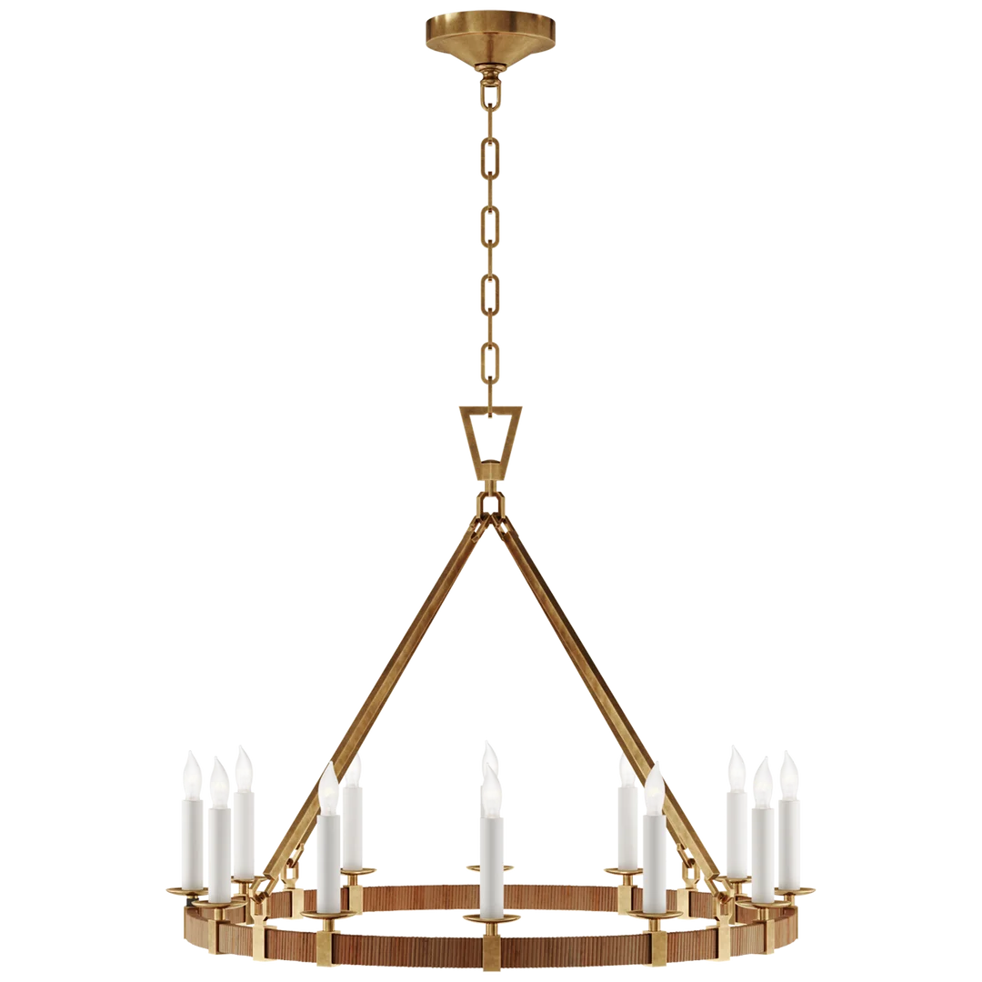 Darlana Medium Wrapped Ring Chandelier