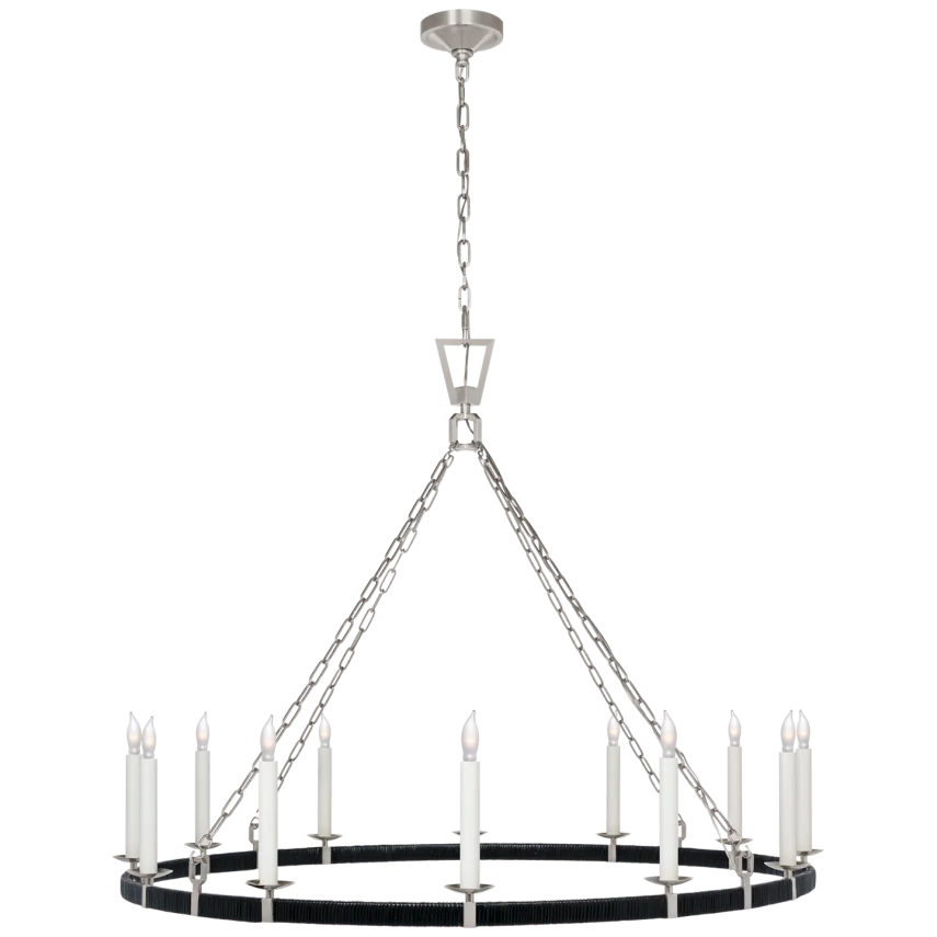 Darlana XL Wrapped Ring Chandelier