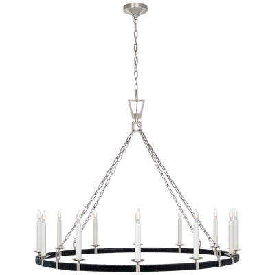 Darlana XL Wrapped Ring Chandelier